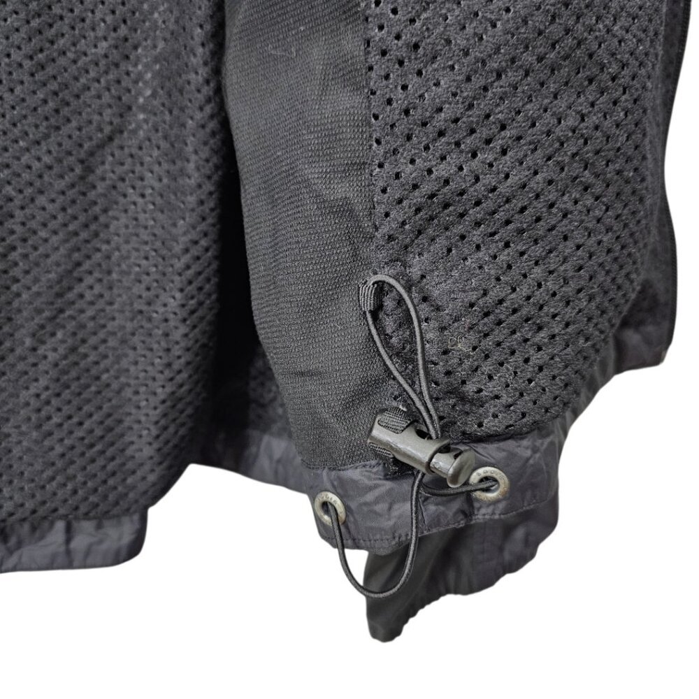 Eddie Bauer Men's Zip Up Packable Windbreaker Nylon Black Lightweight Jacket - Picture 6 of 10